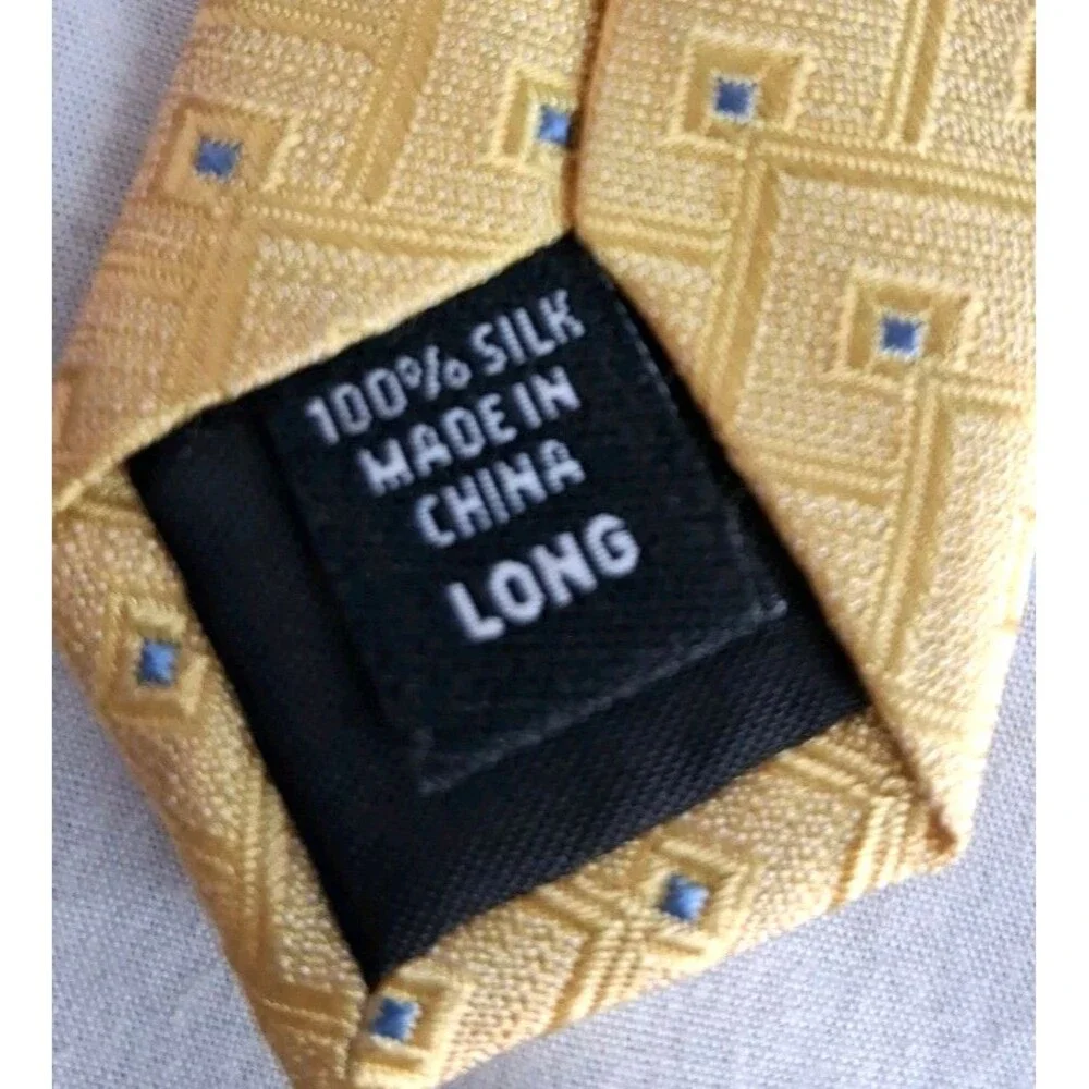 Jos A Bank Traveler Silk Tie Extra Long XL 61